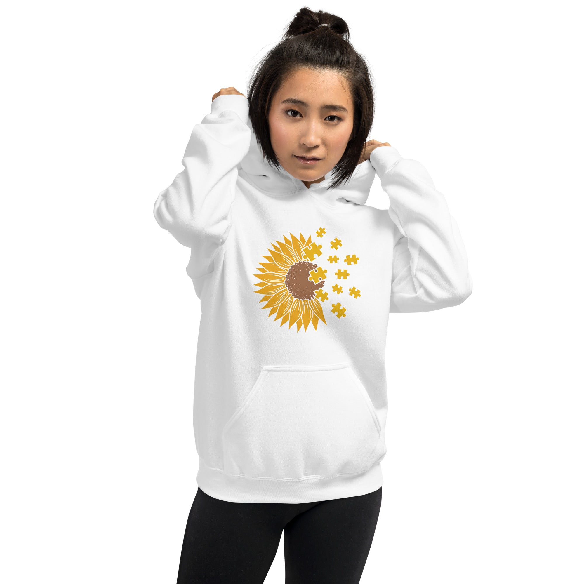 Unisex Hoodie- Sunflower Autism