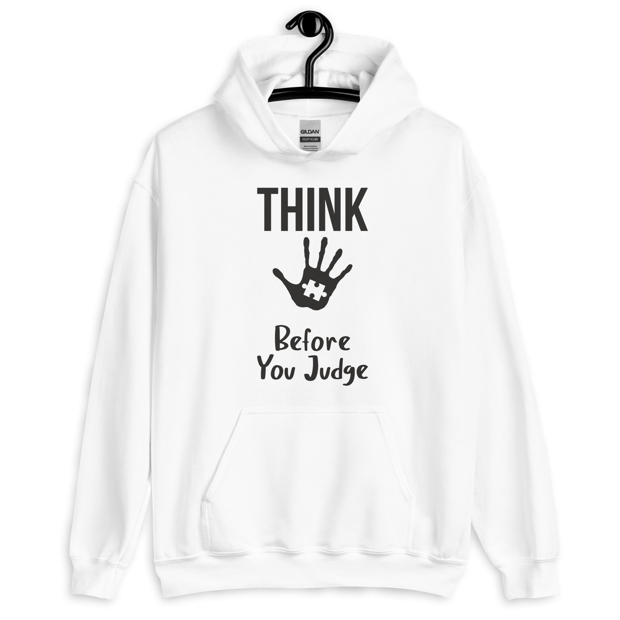 Unisex Hoodie- Think before you judge