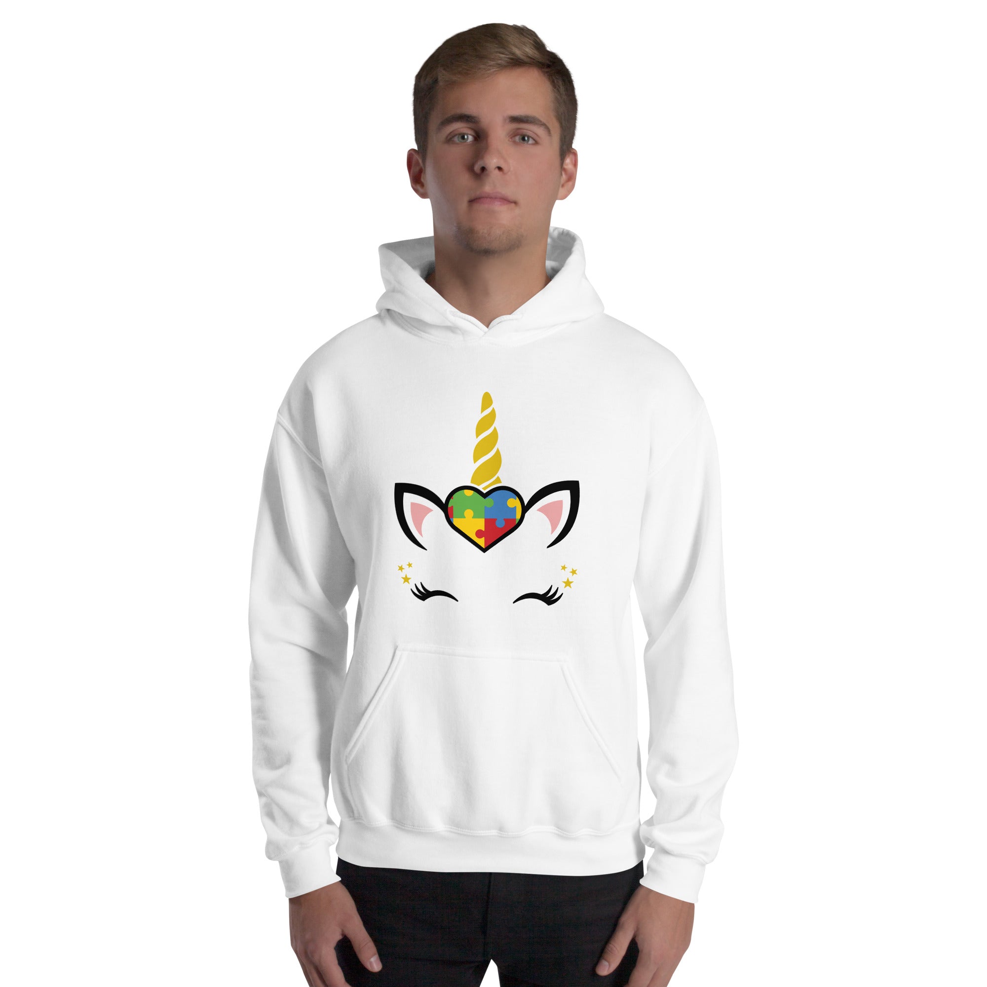 Unisex Hoodie- Unicorn Autism