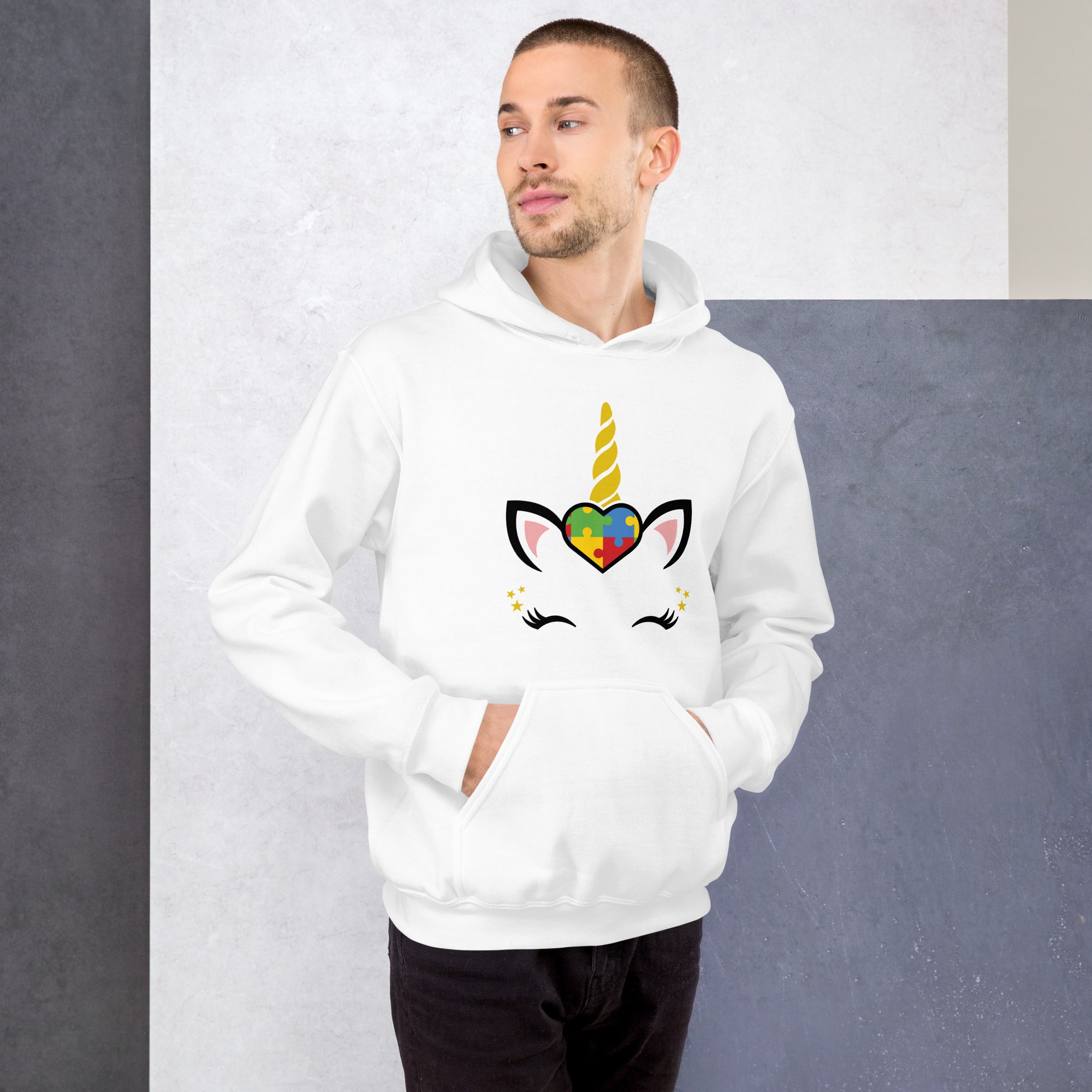 Unisex Hoodie- Unicorn Autism