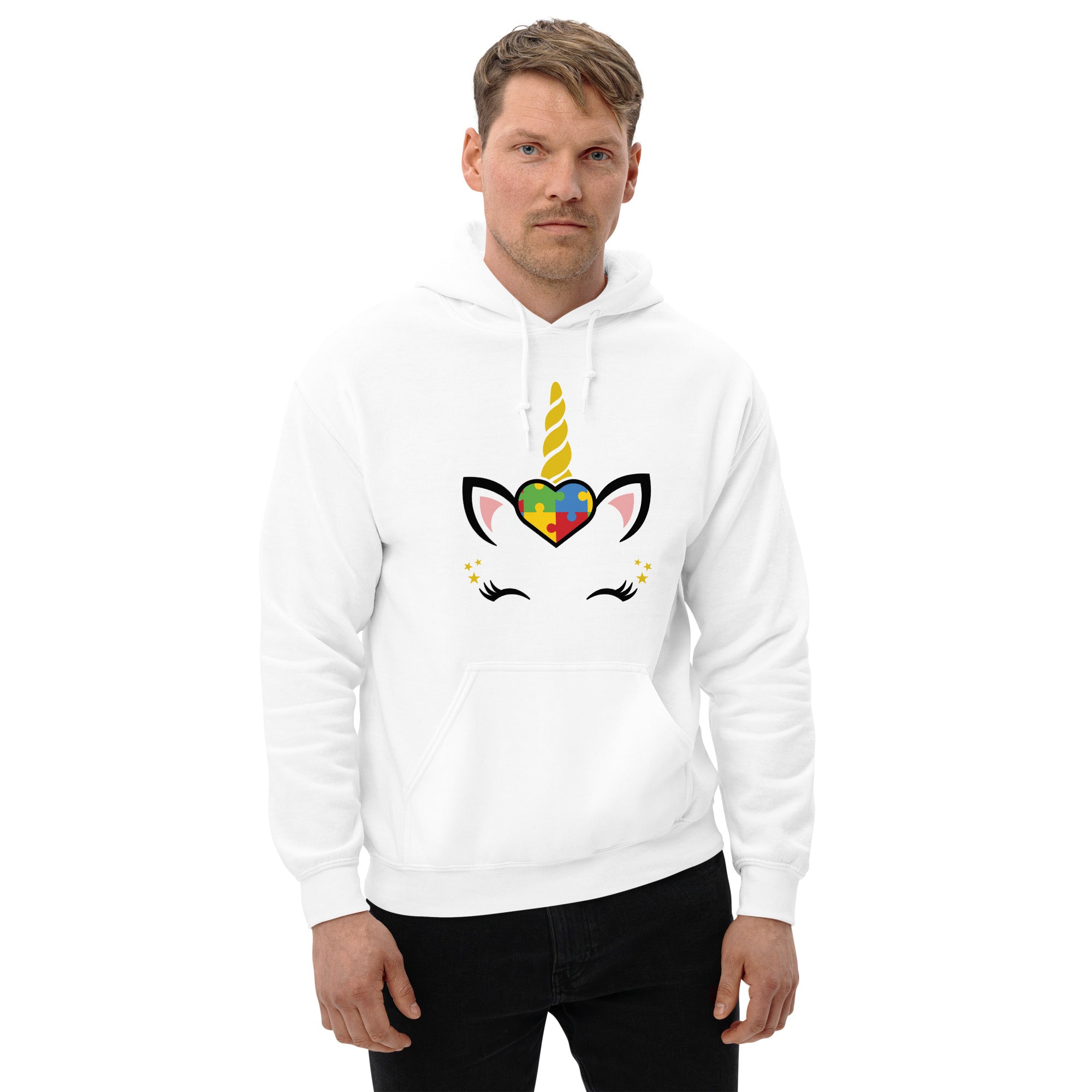 Unisex Hoodie- Unicorn Autism