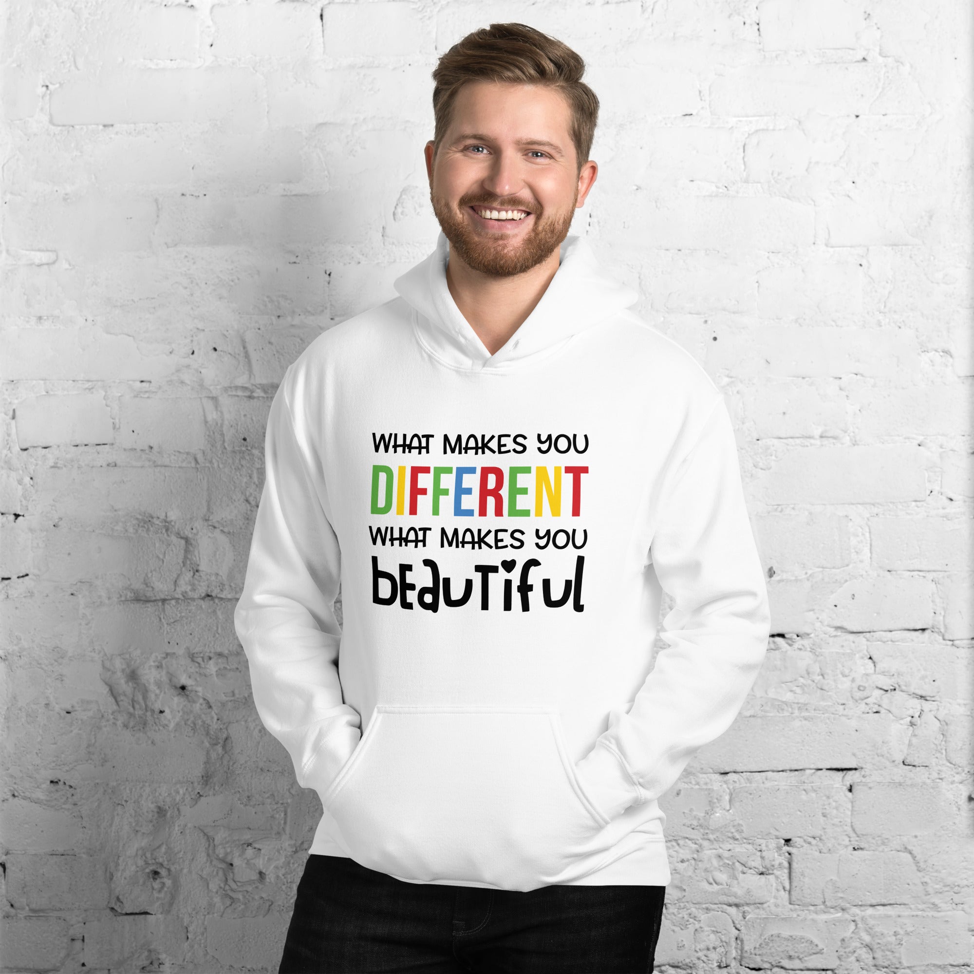 Unisex Hoodie- What makes you different is