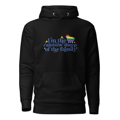 Unisex Hoodie- I'm the rainbow sheep of the family