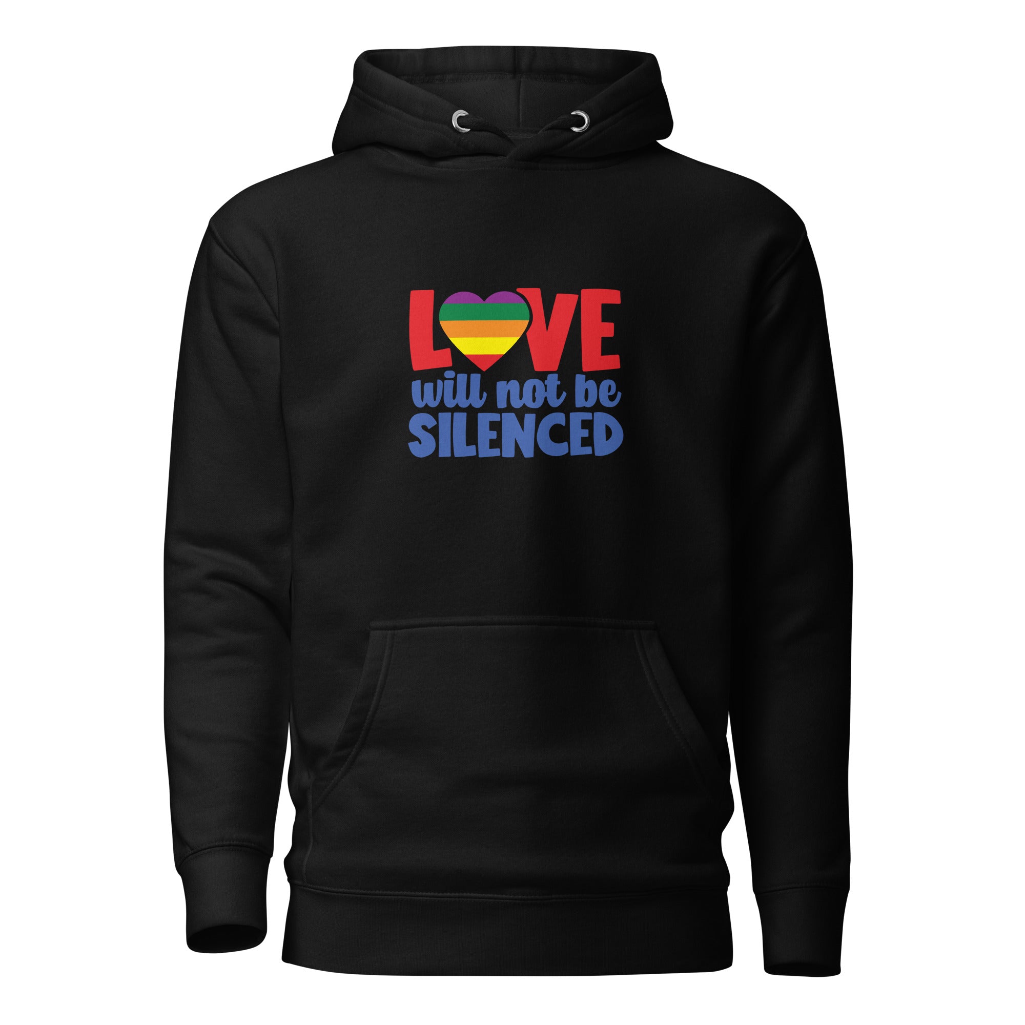 Unisex Hoodie- Love will not be silenced