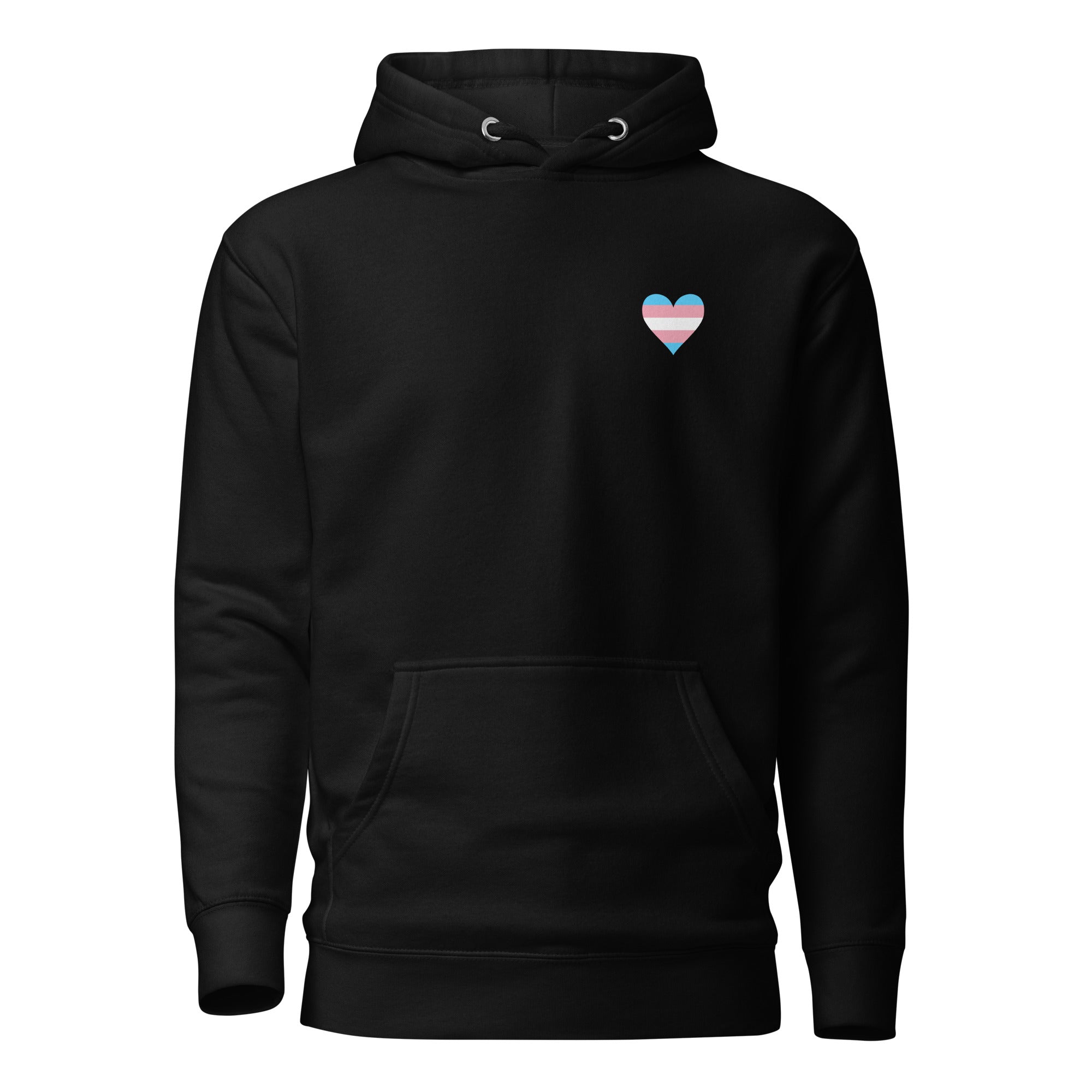 Unisex Hoodie-Transgender Heart