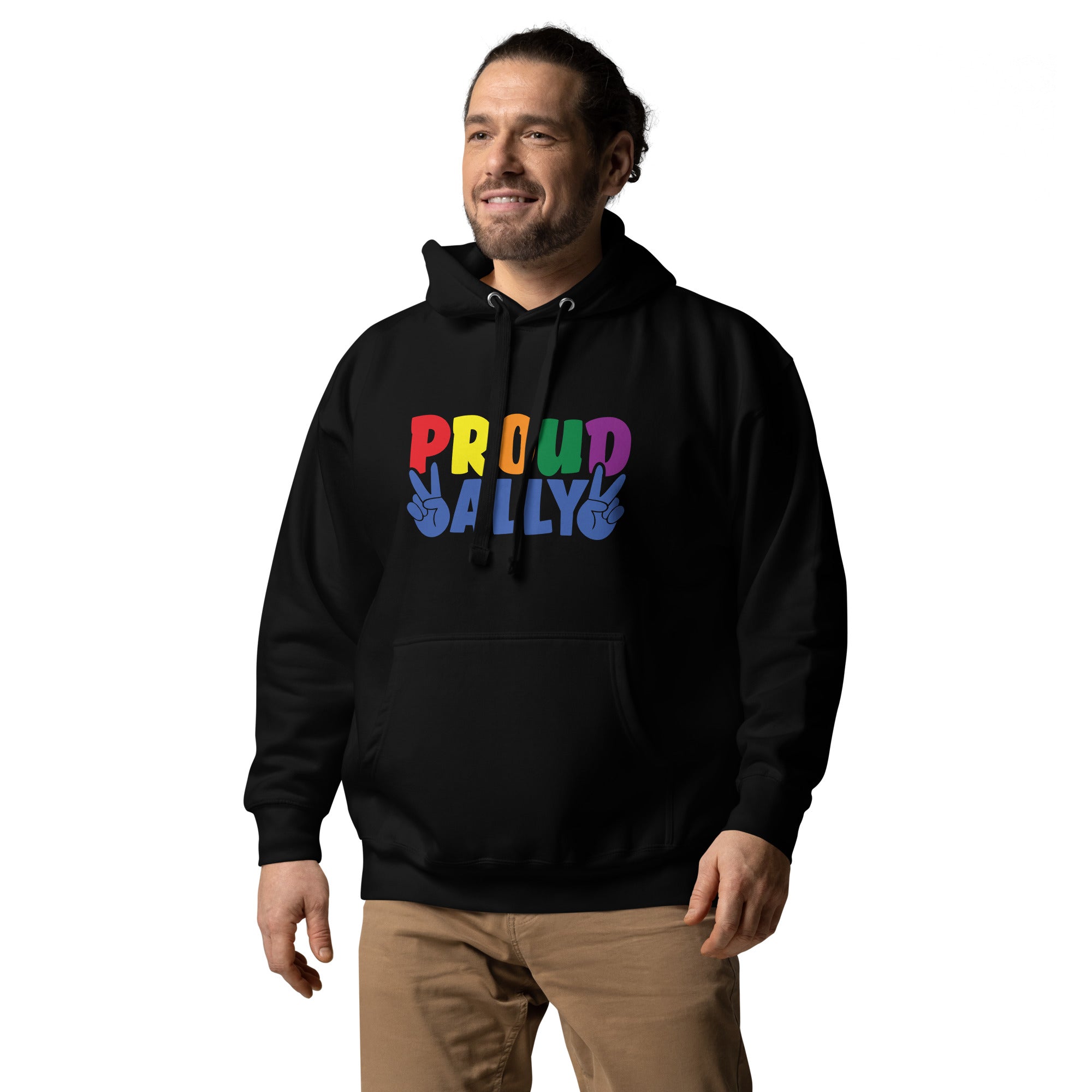 Unisex Hoodie- Proud ally