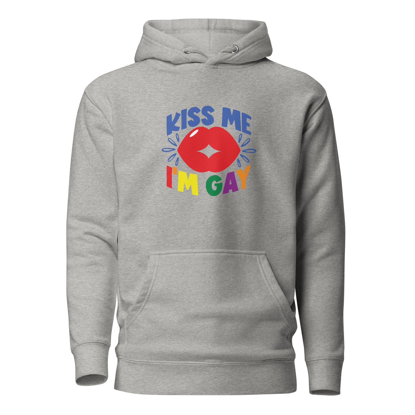 Unisex Hoodie- Kiss me I'm gay