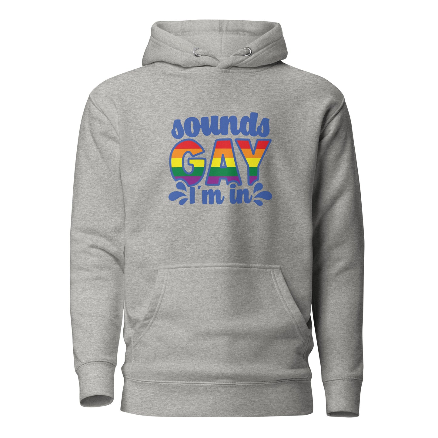 Unisex Hoodie- Sounds gay I'm in