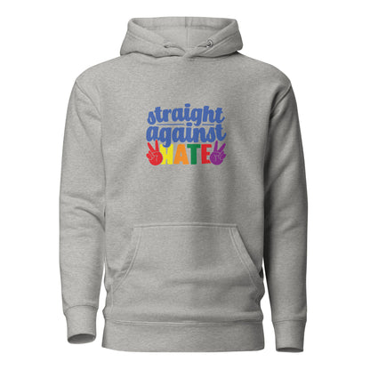 Unisex Hoodie- Straight against hate