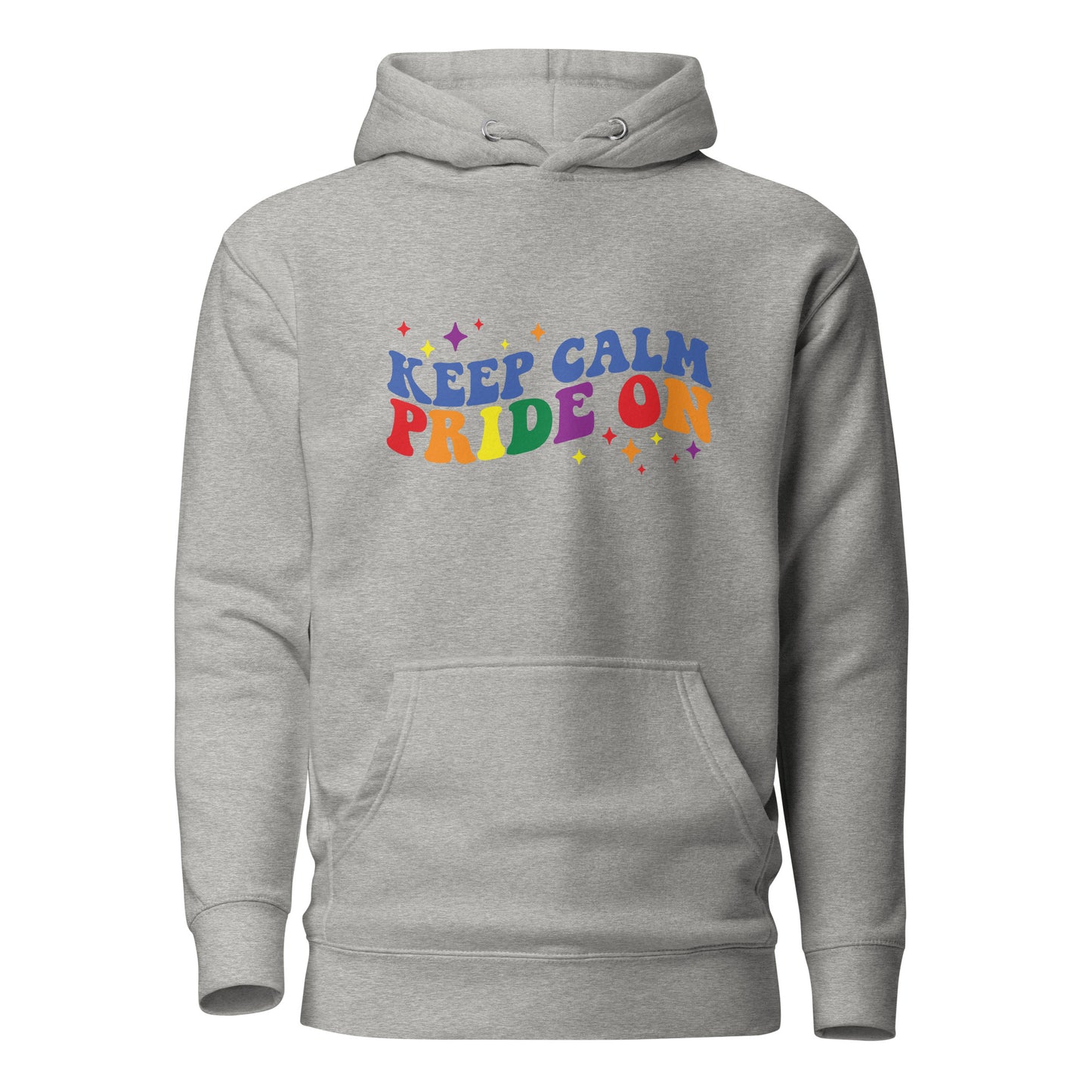Unisex Hoodie- Keep calm pride on