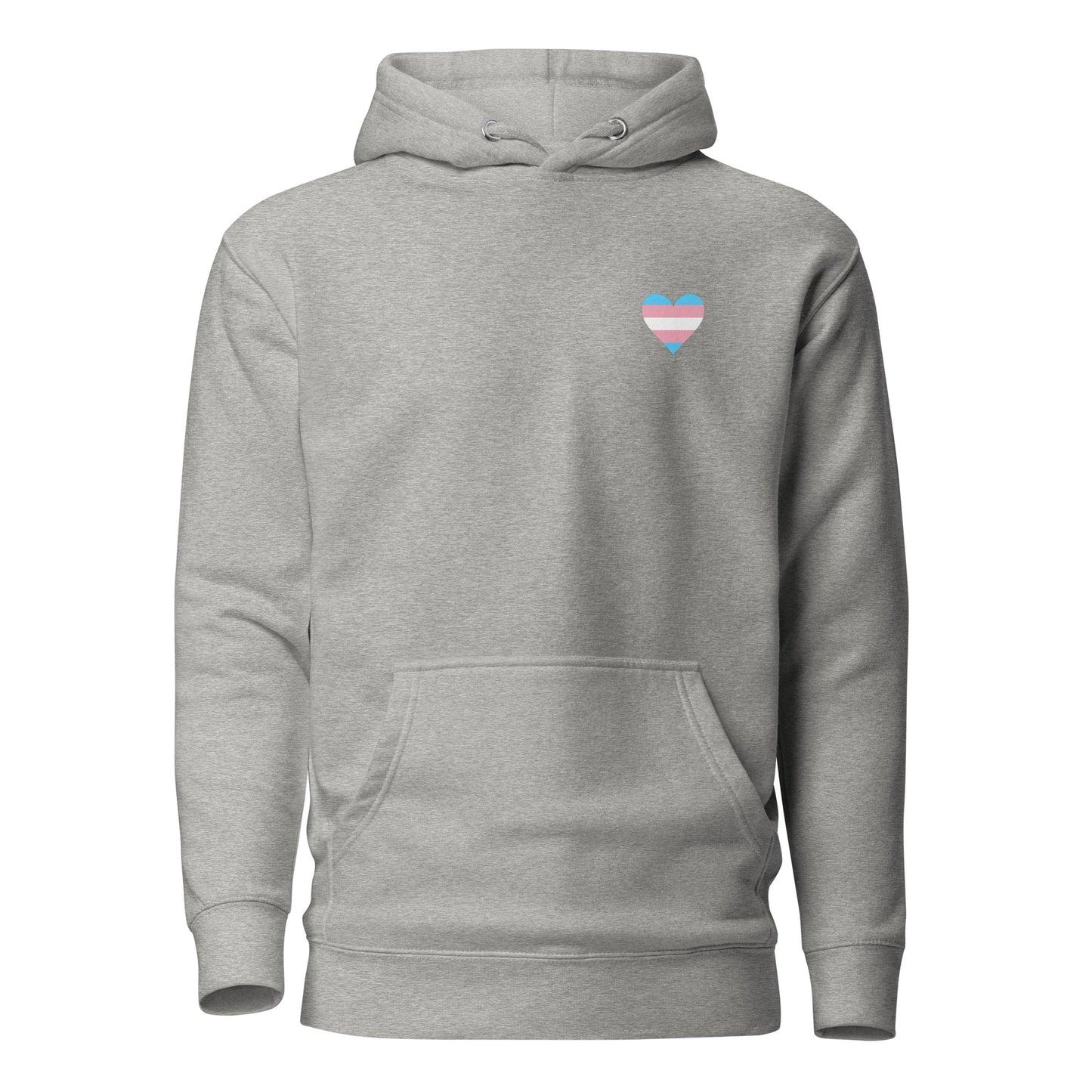 Unisex Hoodie-Transgender Heart