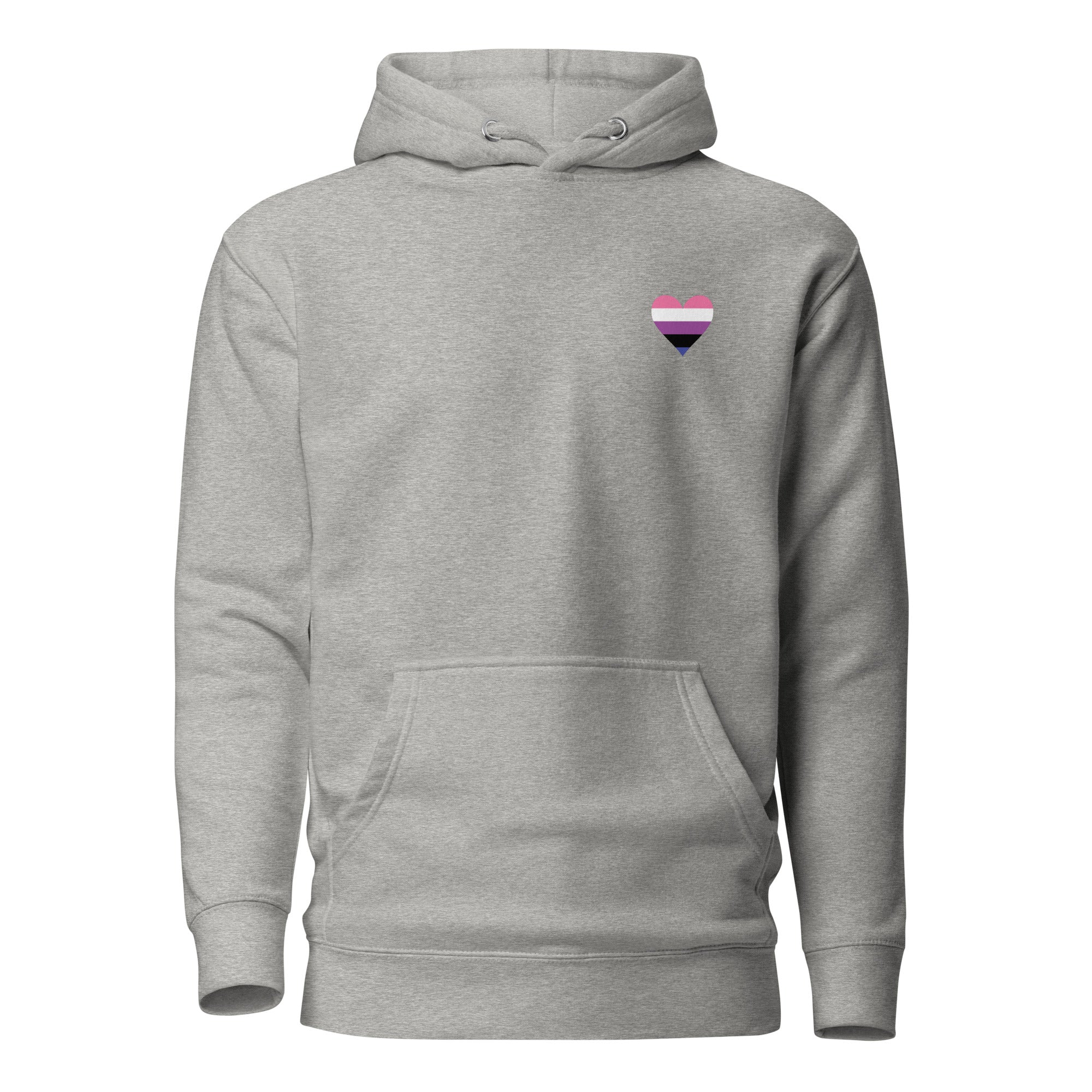 Unisex Hoodie-Genderfluid Heart