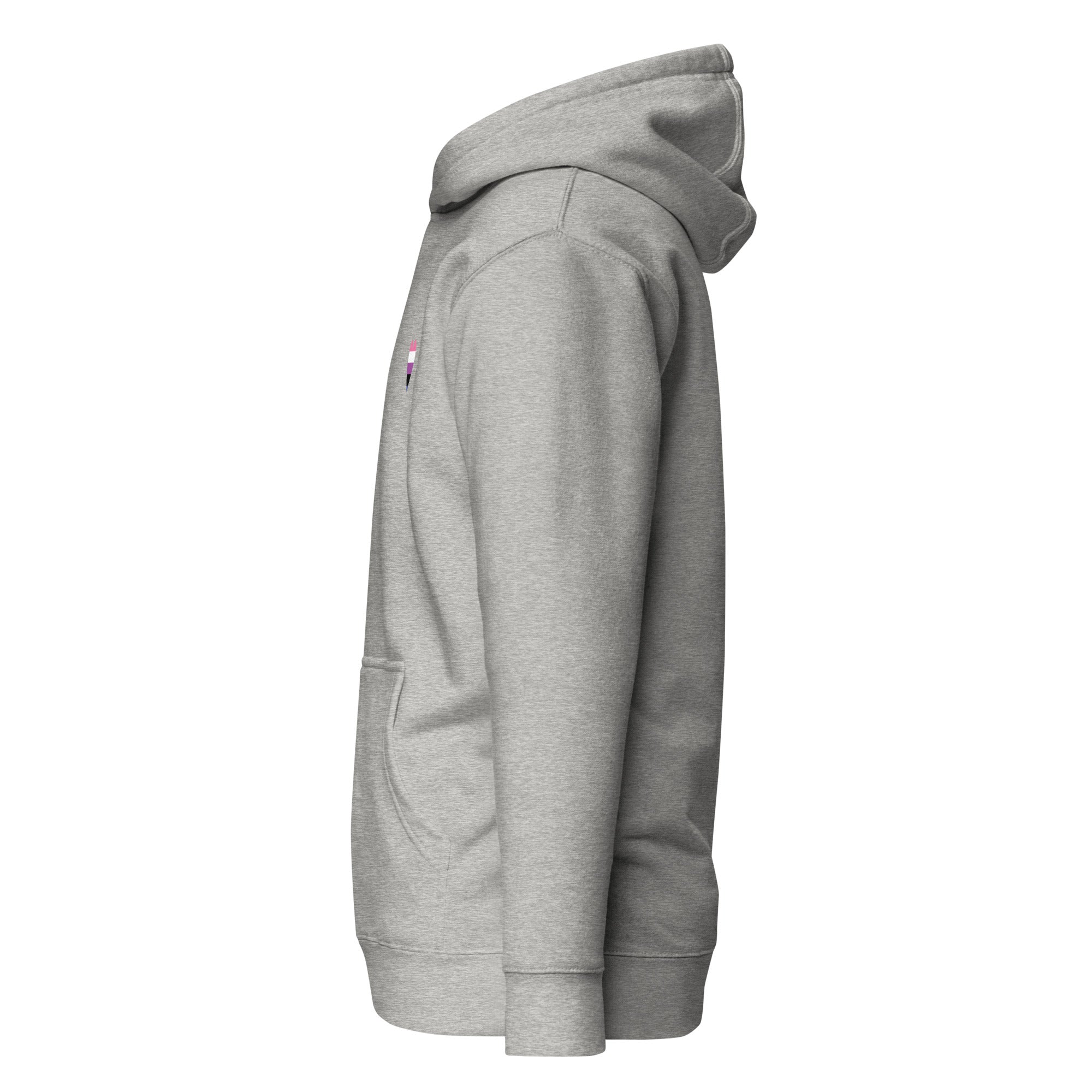 Unisex Hoodie-Genderfluid Heart