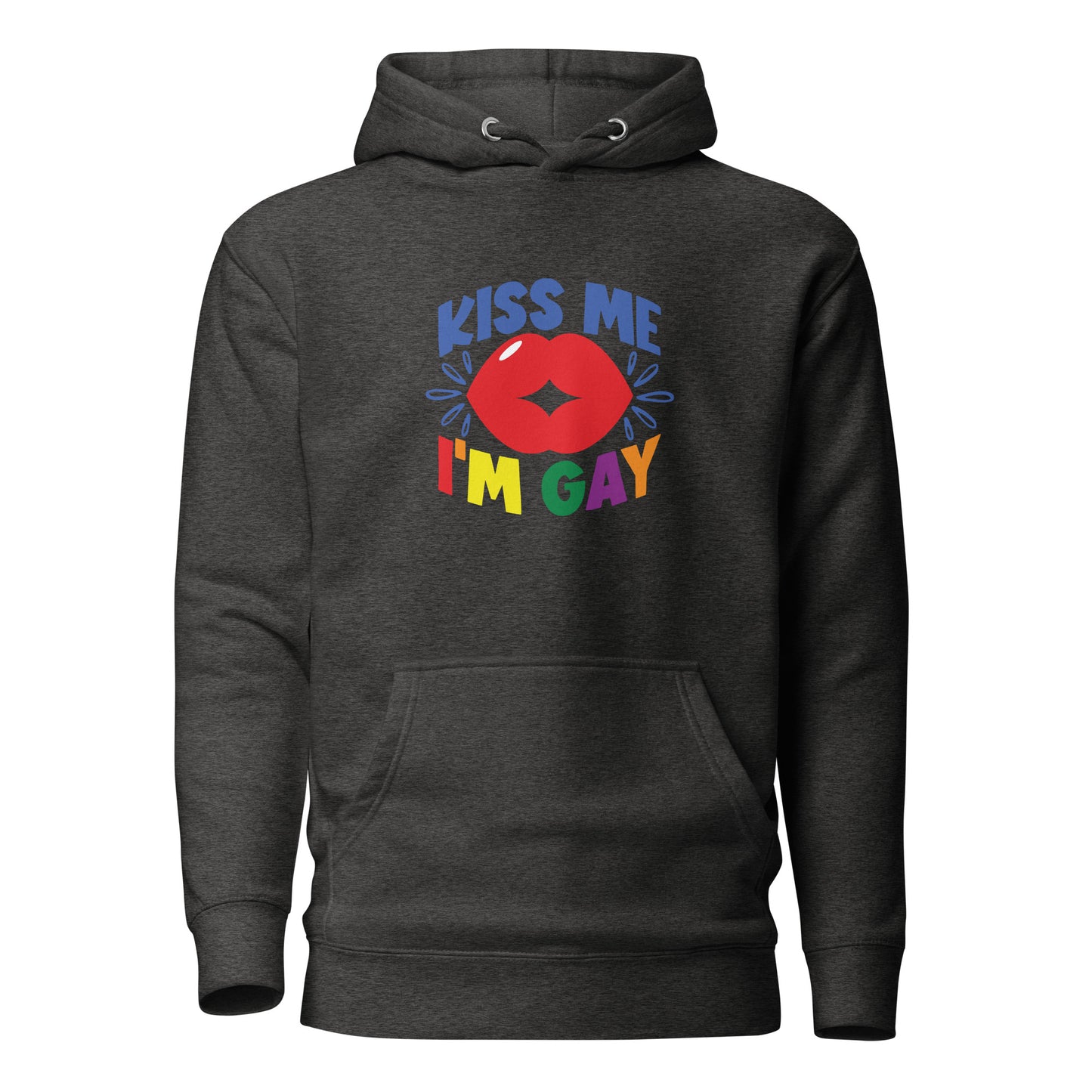 Unisex Hoodie- Kiss me I'm gay