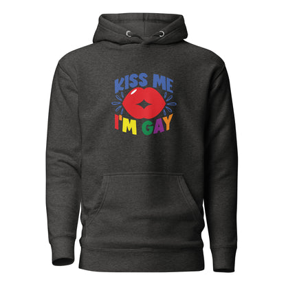 Unisex Hoodie- Kiss me I'm gay