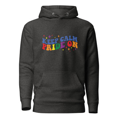 Unisex Hoodie- Keep calm pride on