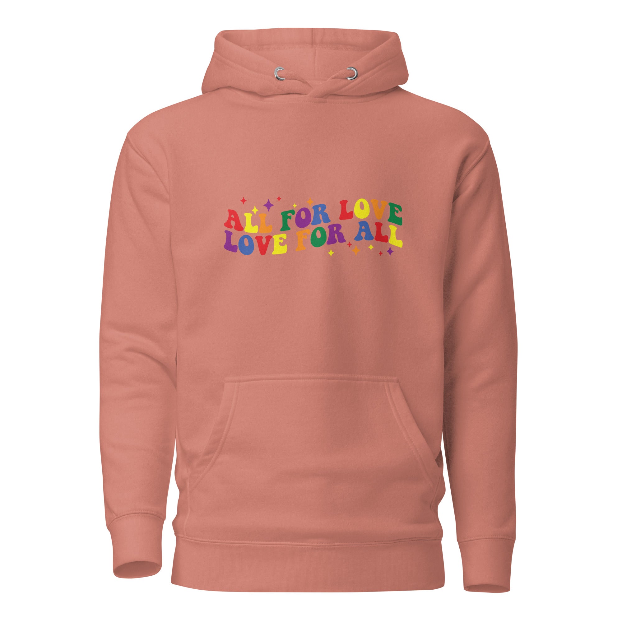 Unisex Hoodie- All for love, love for all