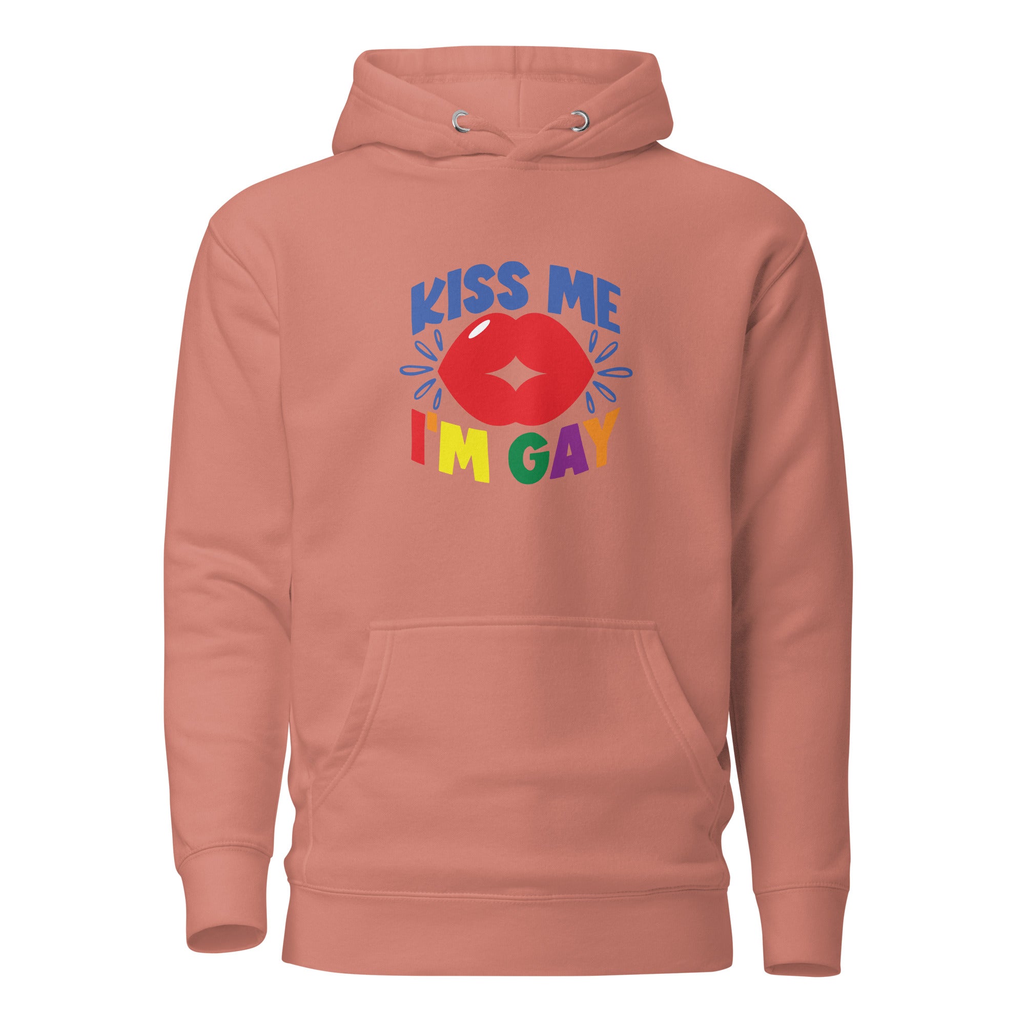 Unisex Hoodie- Kiss me I'm gay