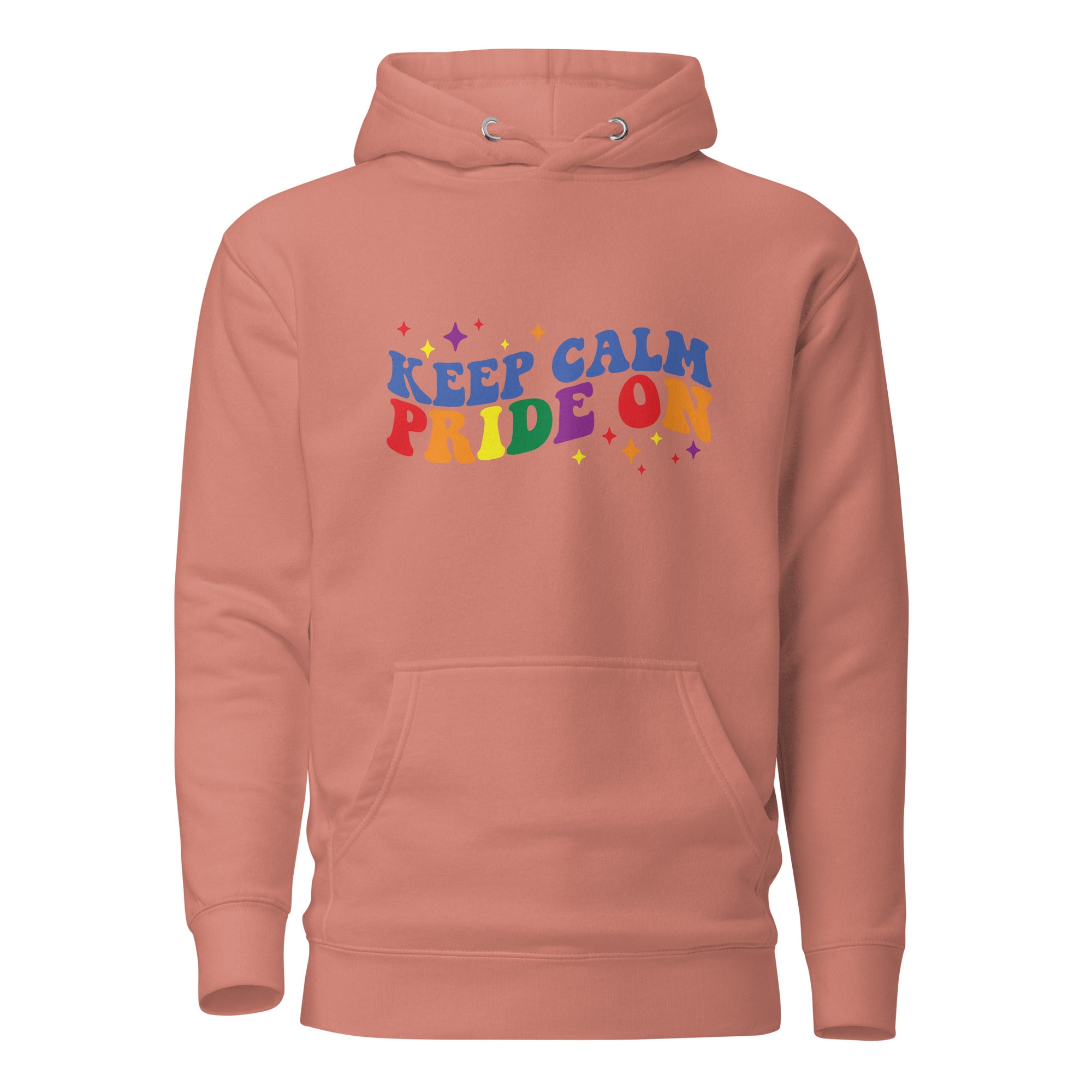 Unisex Hoodie- Keep calm pride on