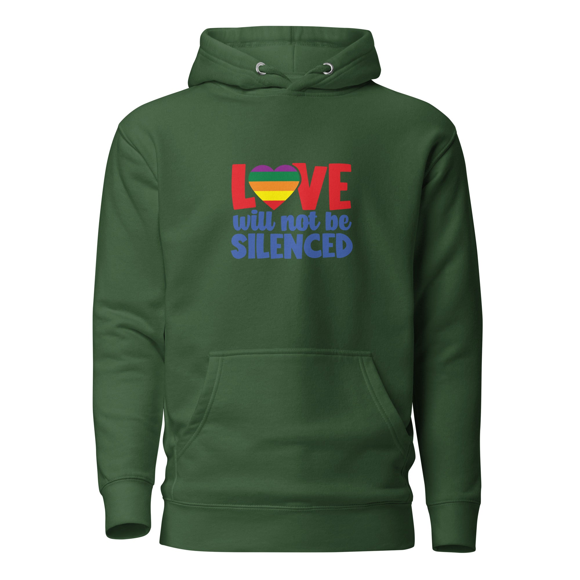 Unisex Hoodie- Love will not be silenced