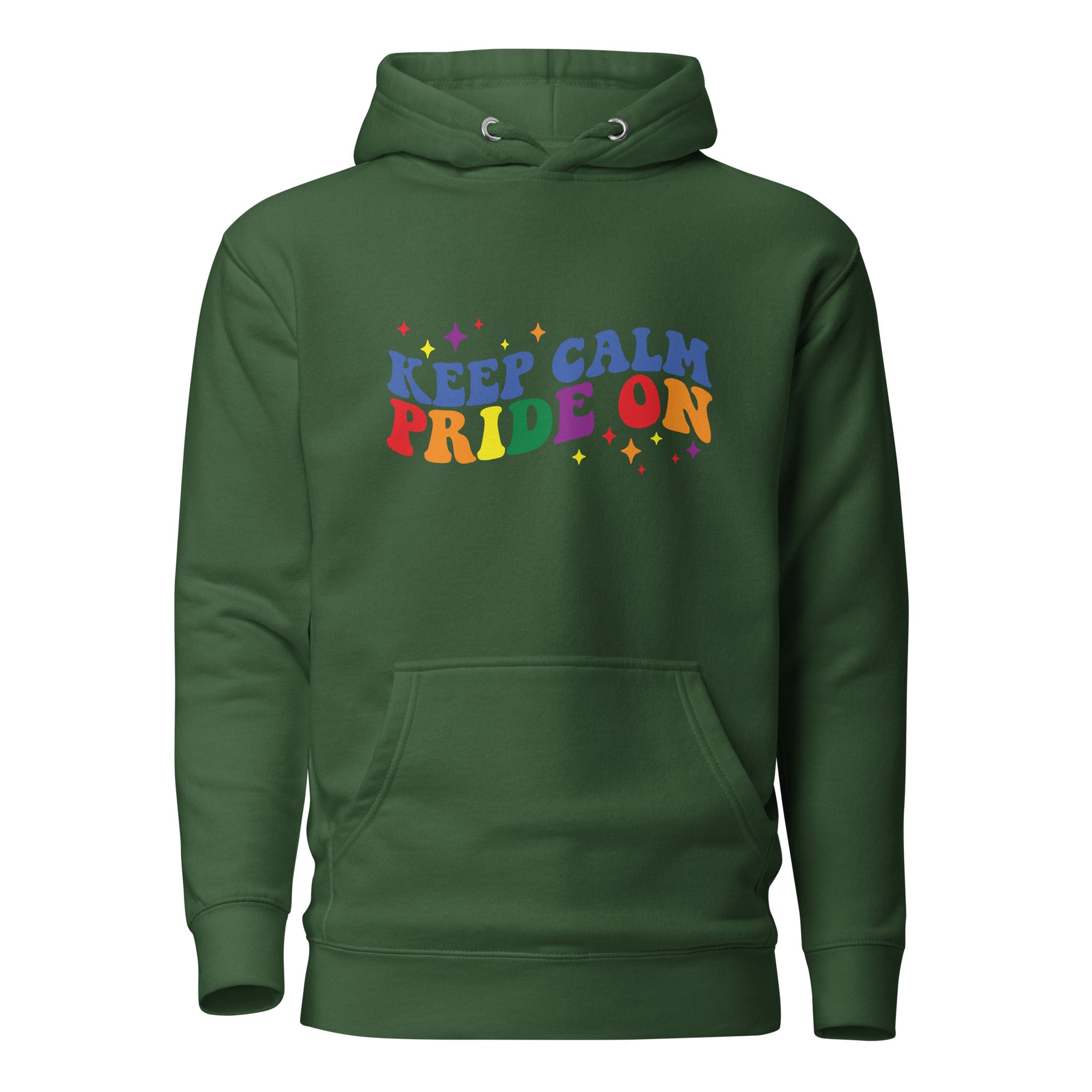 Unisex Hoodie- Keep calm pride on