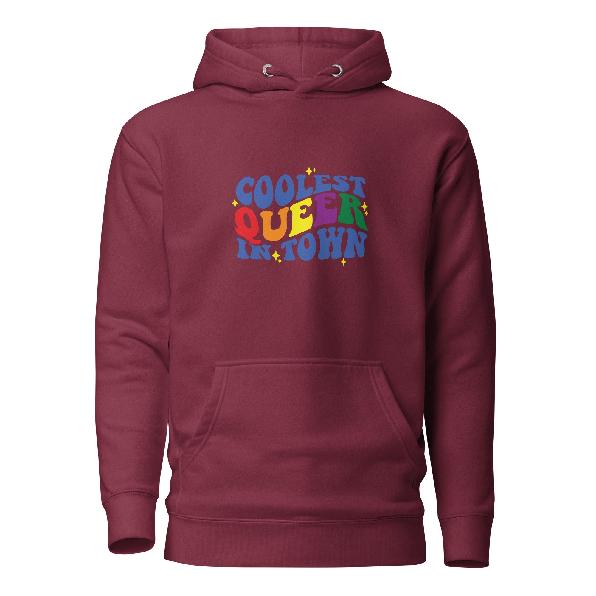 Unisex Hoodie- Coolest queer in town