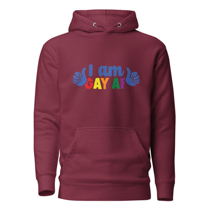 Unisex Hoodie- I am gay af