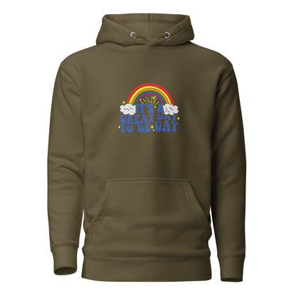 Unisex Hoodie- It's a great day to be gay
