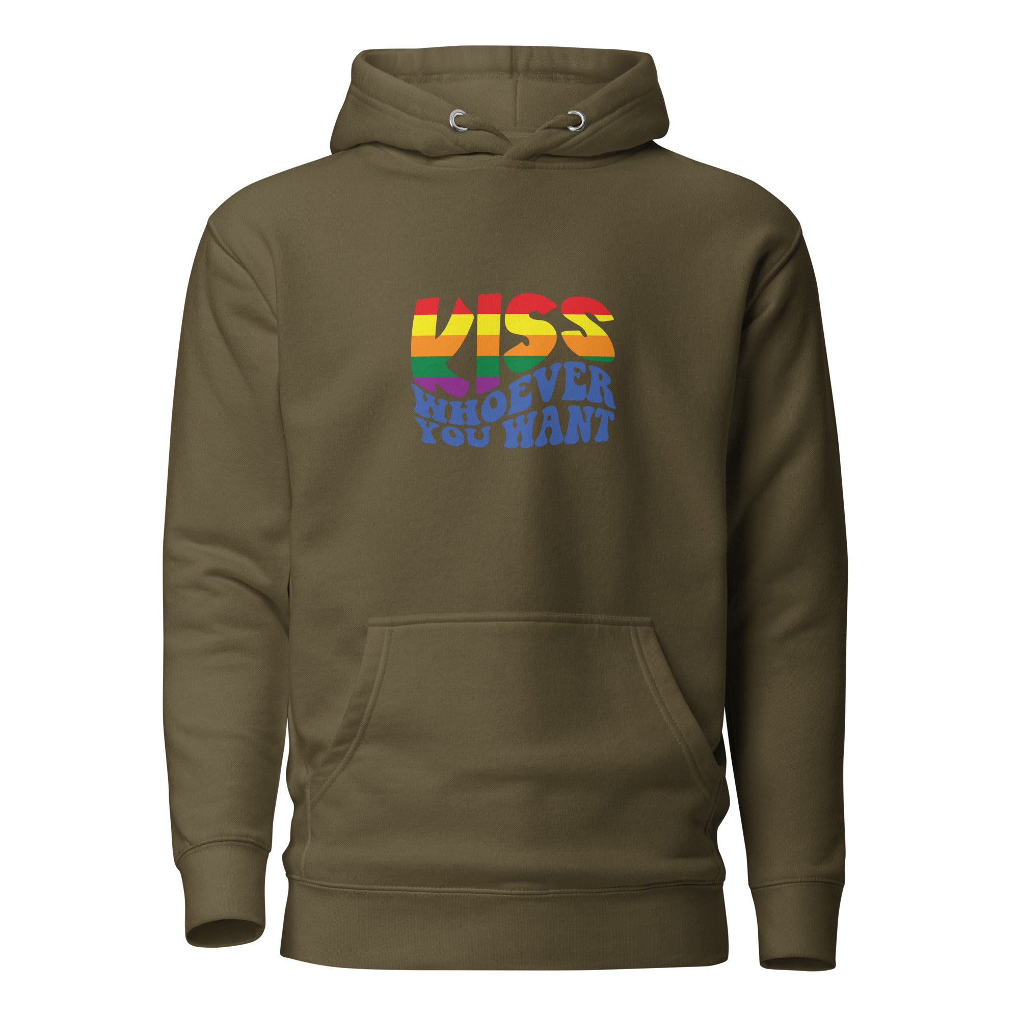 Unisex Hoodie- Kiss whoever you want
