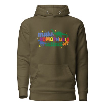 Unisex Hoodie- Make homophobia extinct