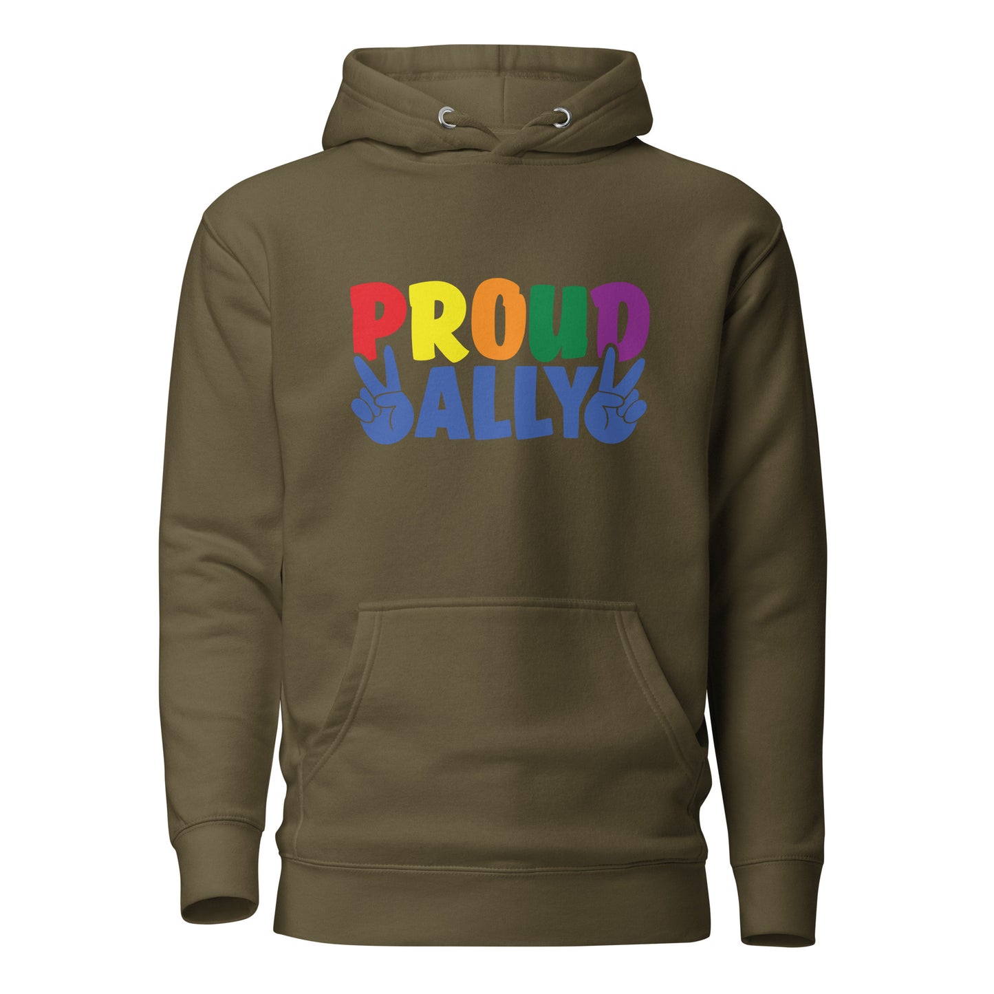 Unisex Hoodie- Proud ally