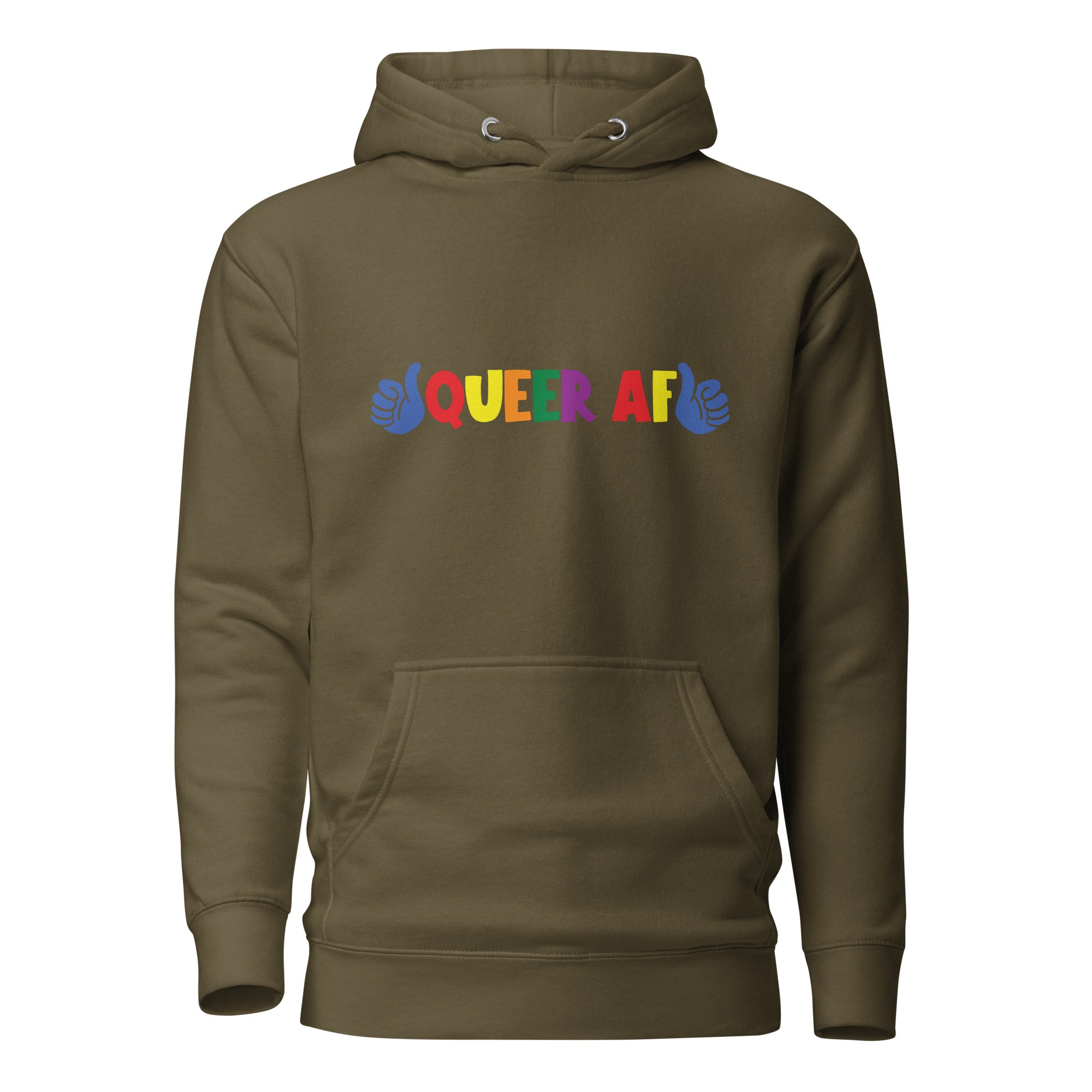 Unisex Hoodie- Queer AF