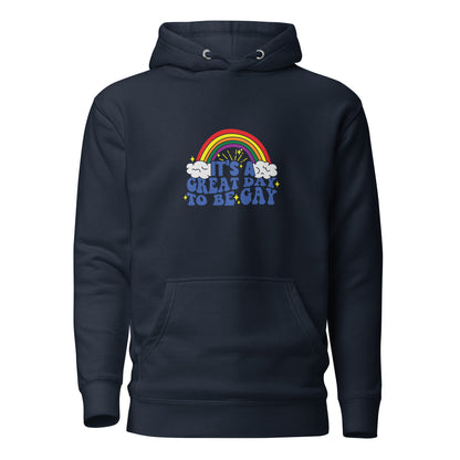 Unisex Hoodie- It's a great day to be gay