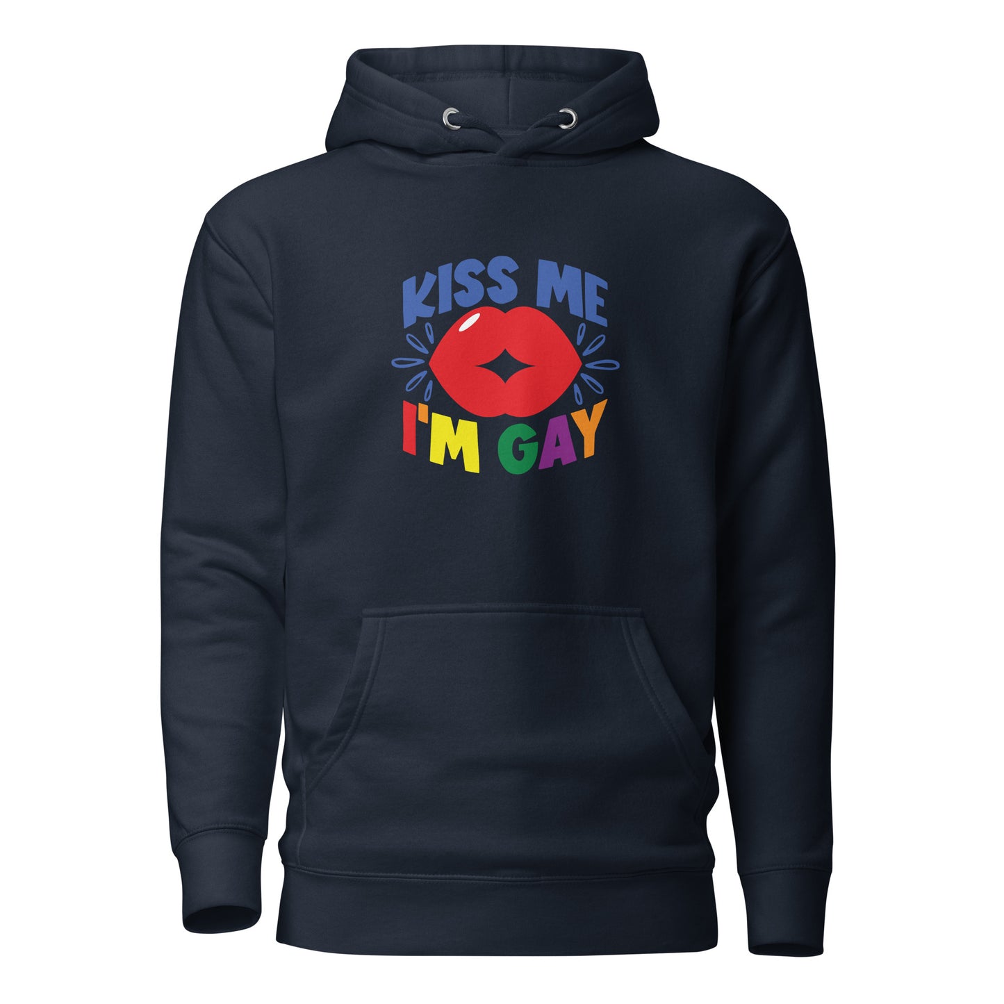 Unisex Hoodie- Kiss me I'm gay