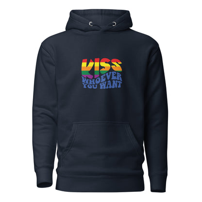 Unisex Hoodie- Kiss whoever you want