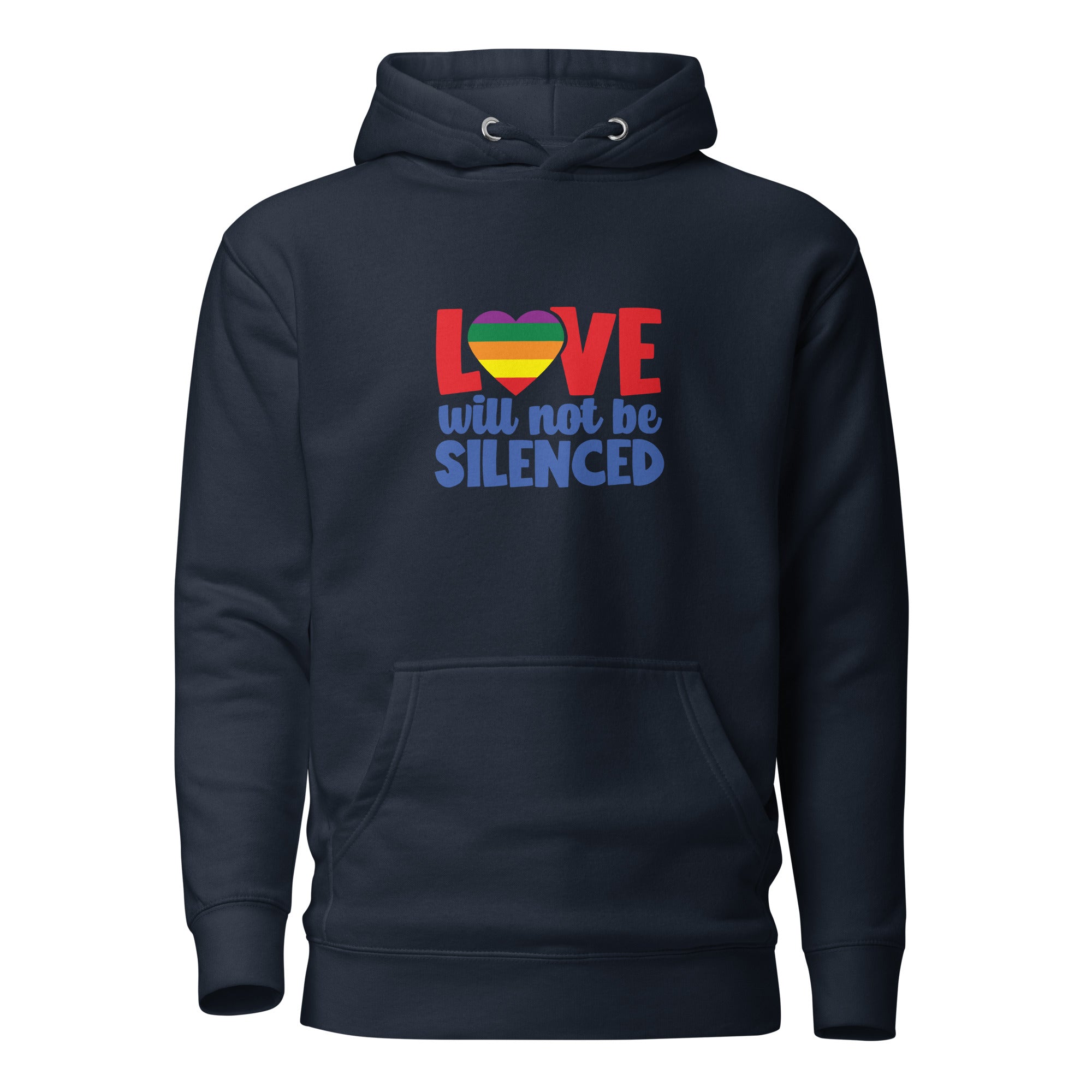 Unisex Hoodie- Love will not be silenced