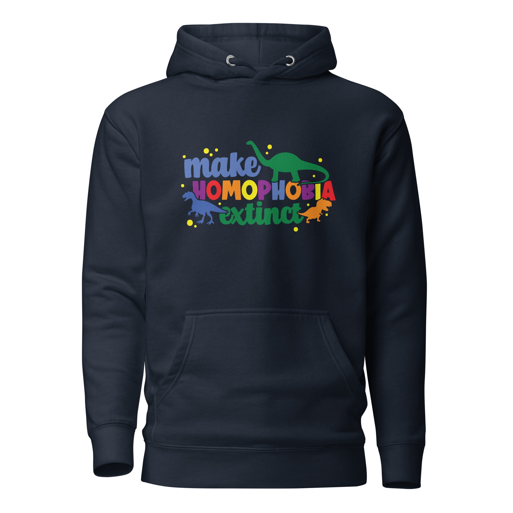 Unisex Hoodie- Make homophobia extinct