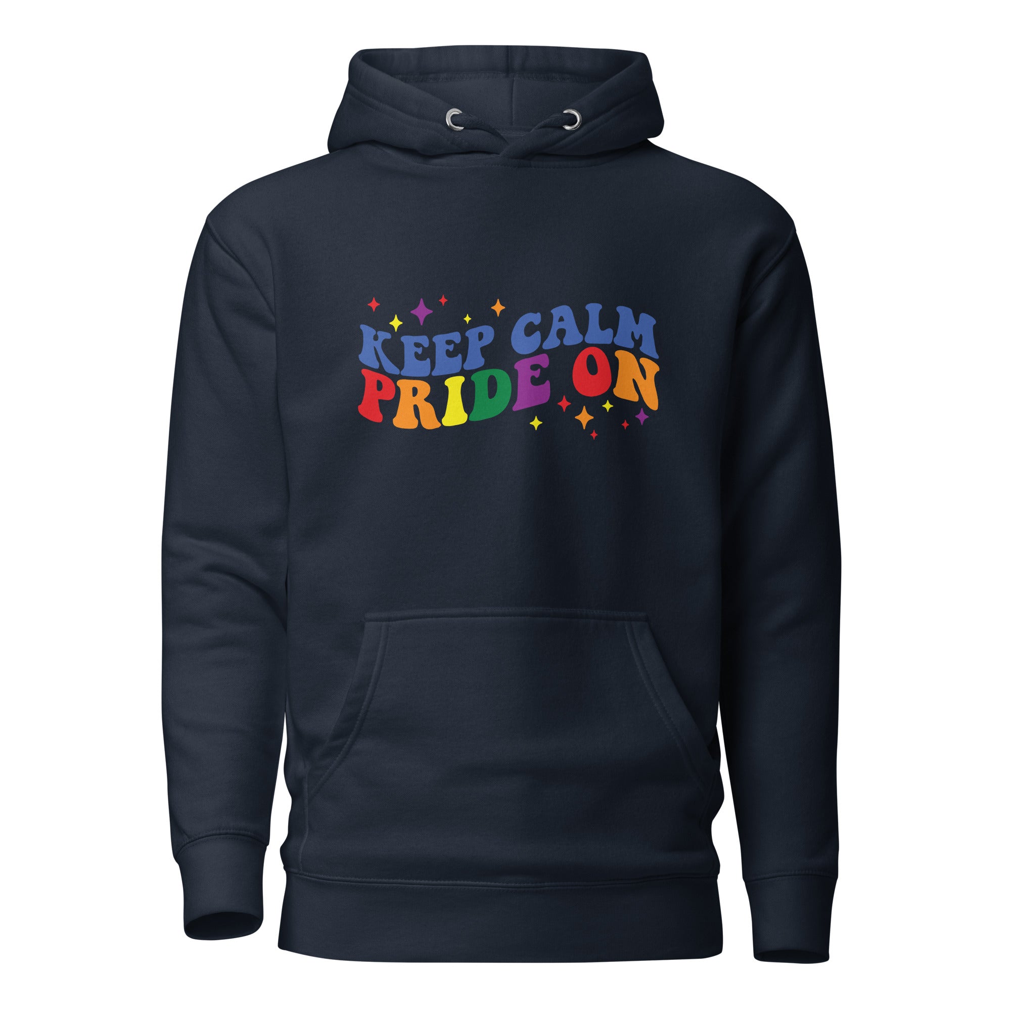 Unisex Hoodie- Keep calm pride on