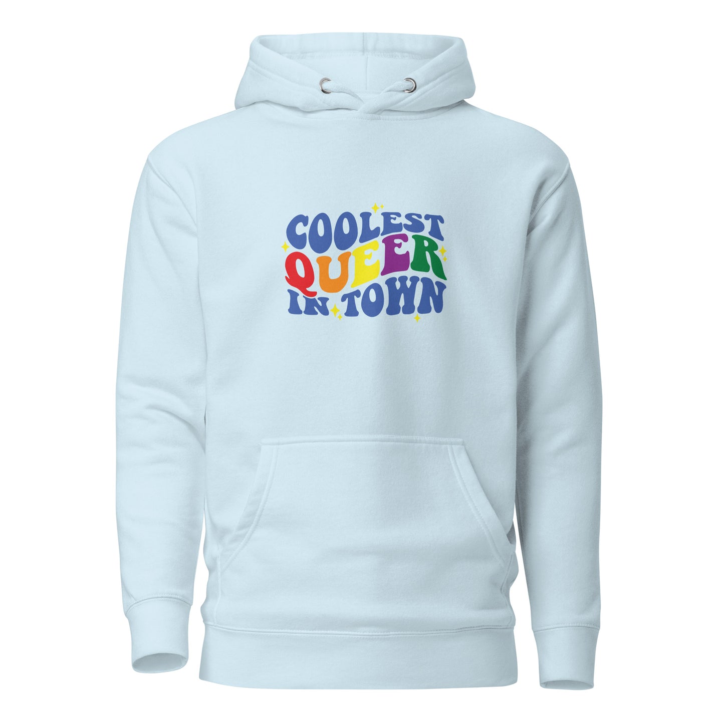 Unisex Hoodie- Coolest queer in town