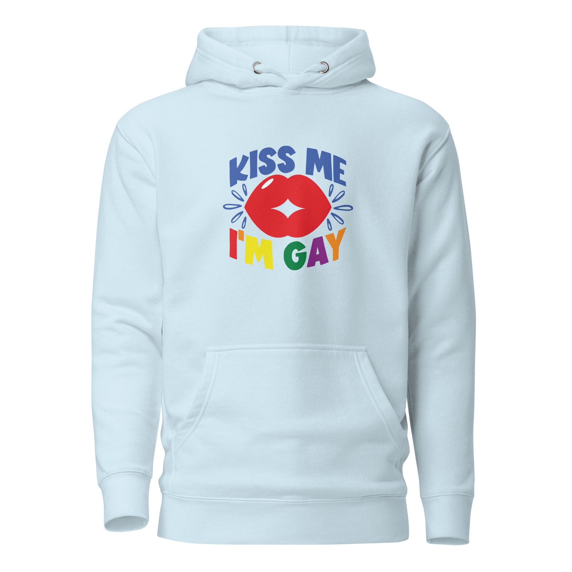 Unisex Hoodie- Kiss me I'm gay