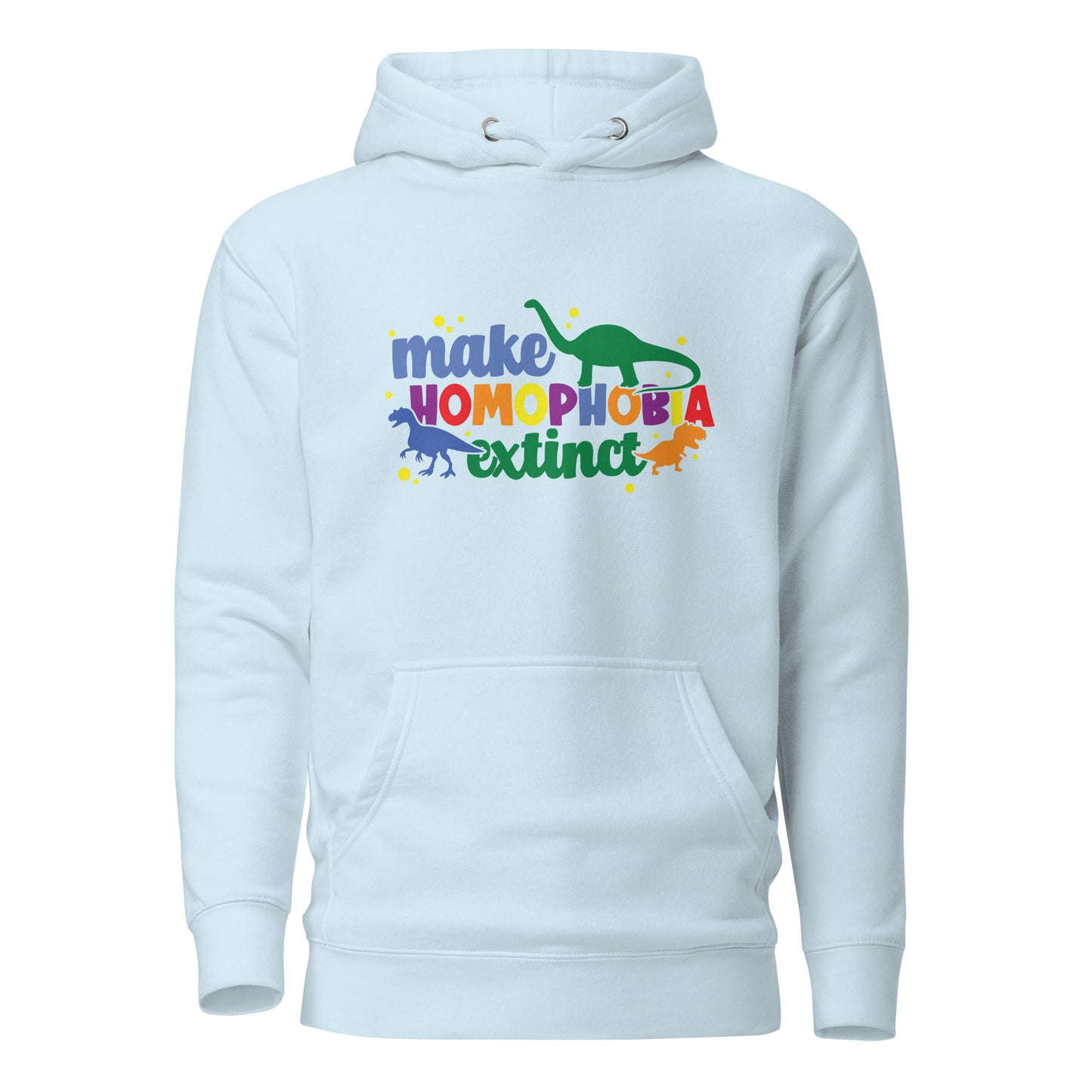 Unisex Hoodie- Make homophobia extinct