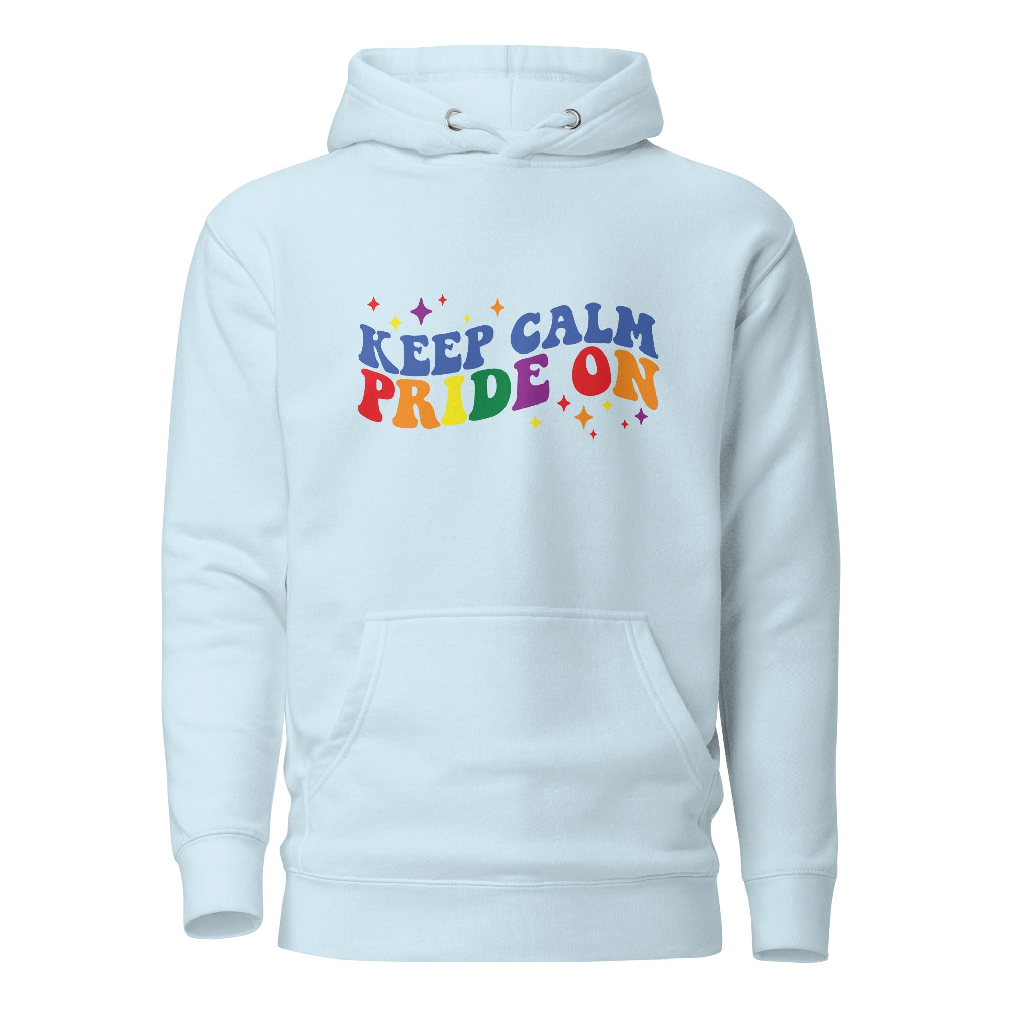 Unisex Hoodie- Keep calm pride on