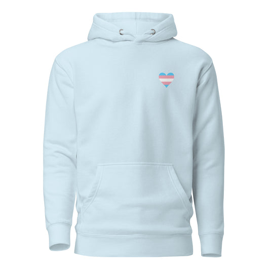 Transgender Heart Hoodie