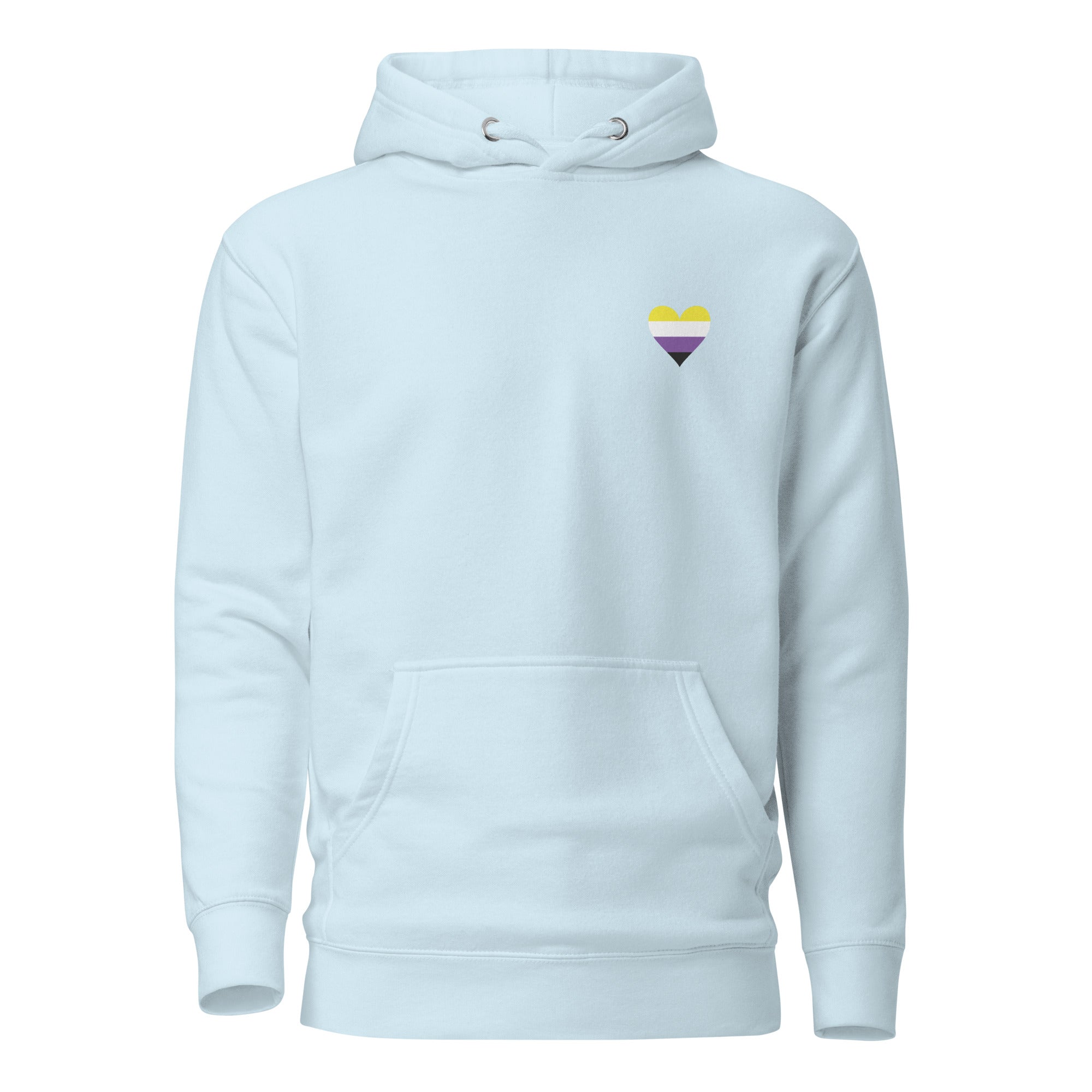 Unisex Hoodie-Nonbinary Heart