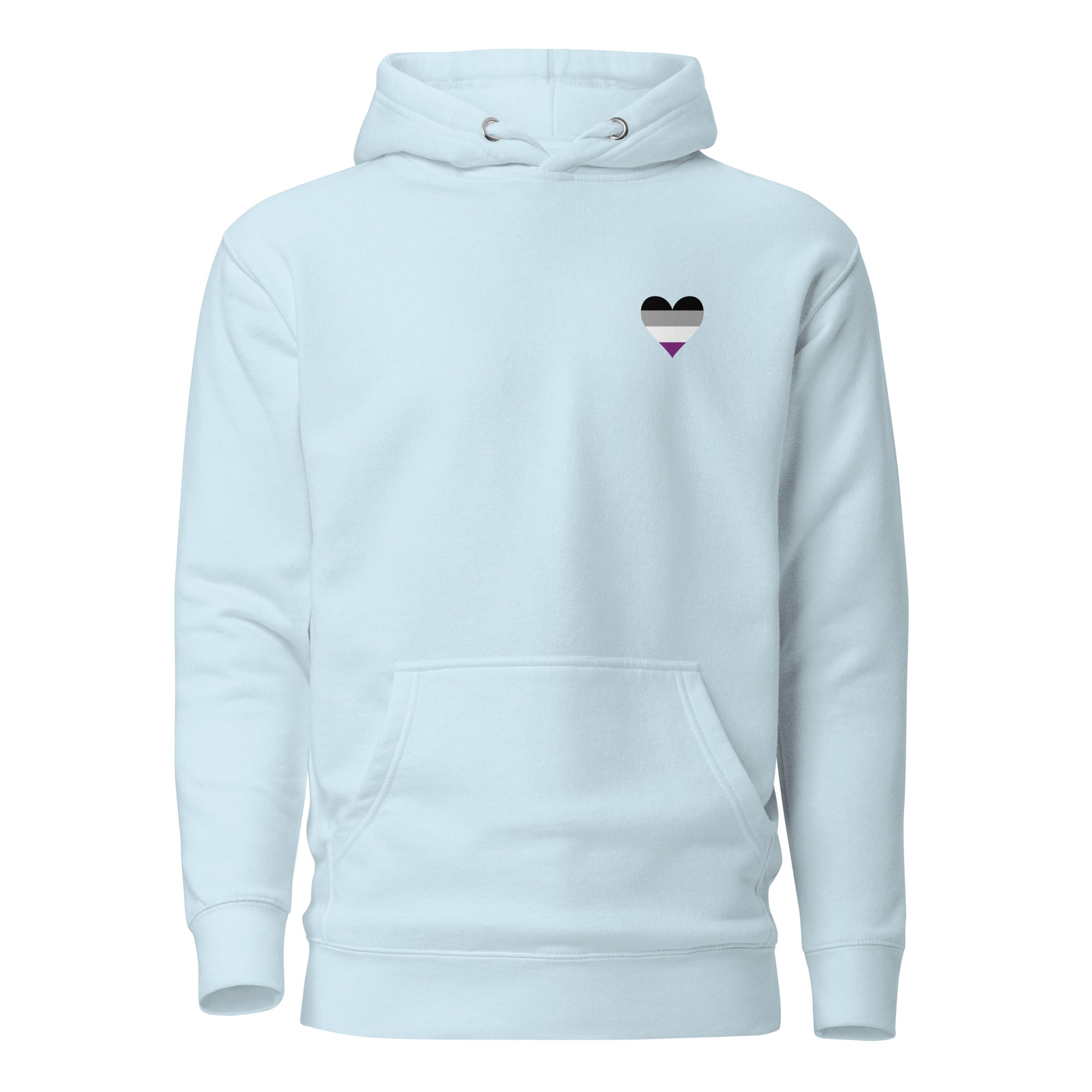 Unisex Hoodie-Asexual Heart