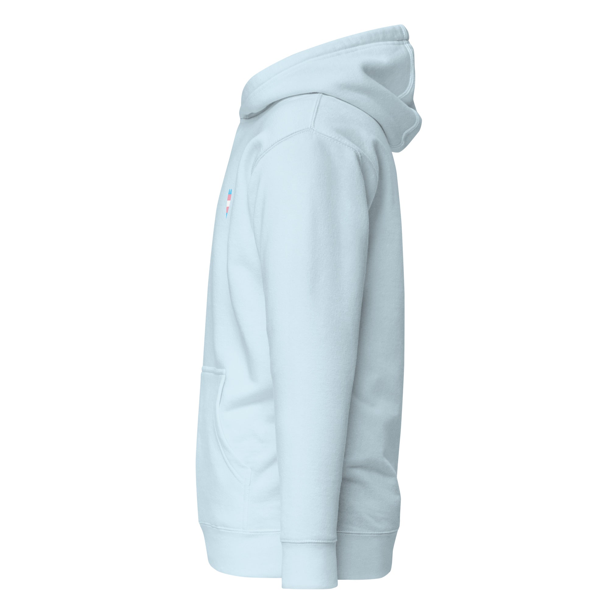 Unisex Hoodie-Transgender Heart