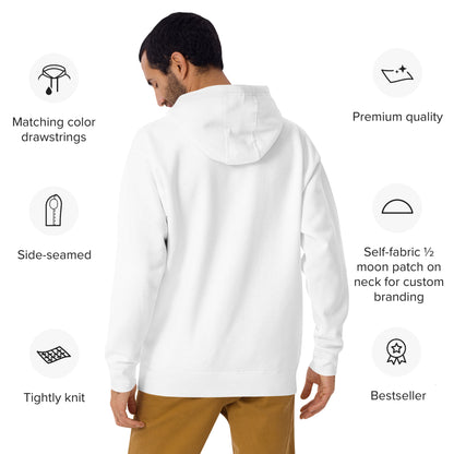 Unisex Hoodie-Polysexual Heart