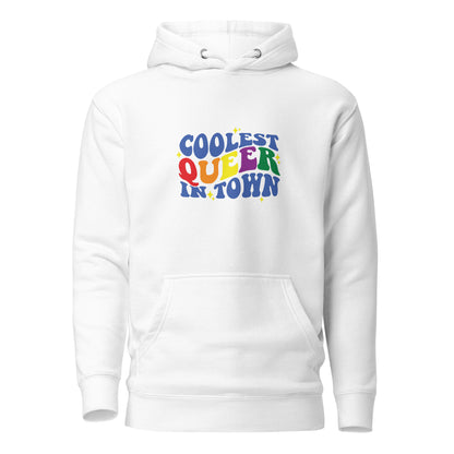 Unisex Hoodie- Coolest queer in town