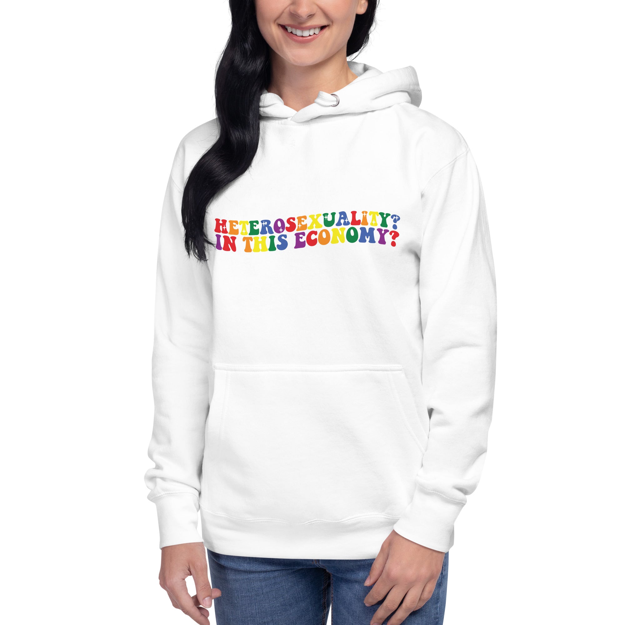 Unisex Hoodie- Heterosexuality In this economy