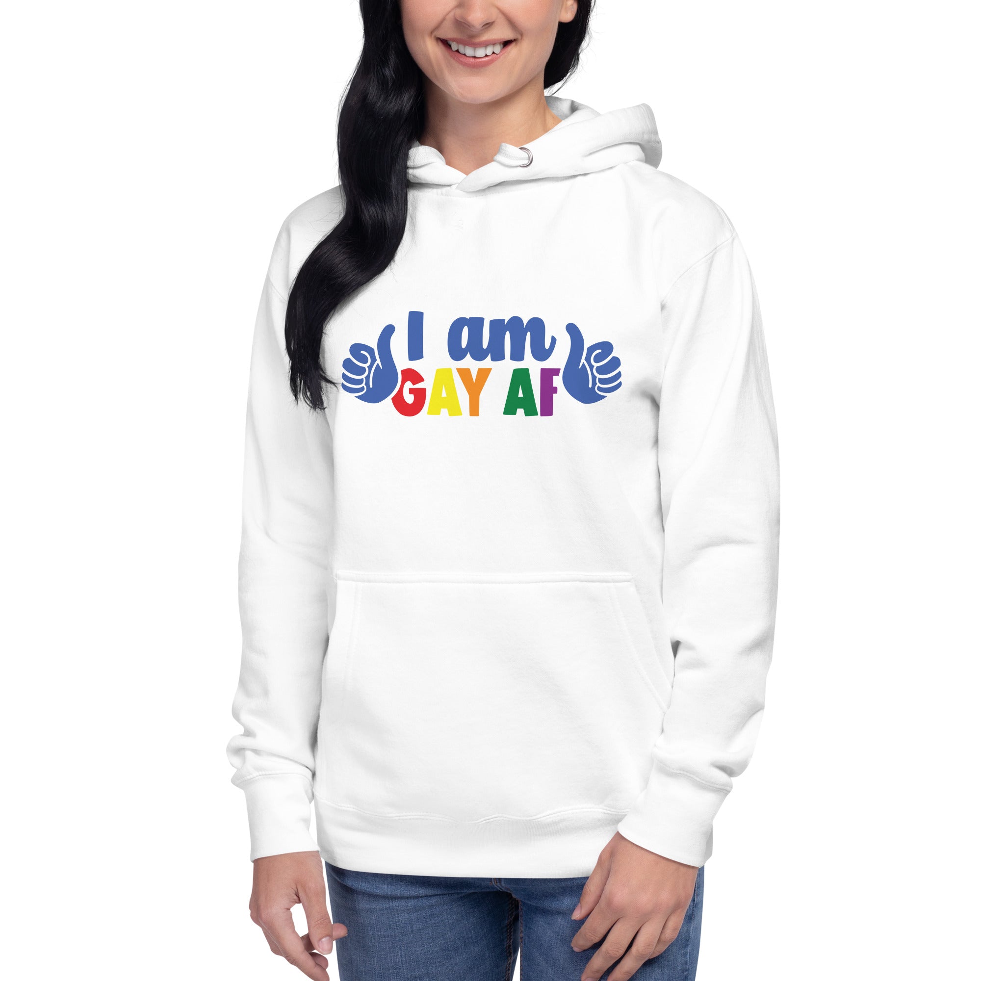 Unisex Hoodie- I am gay af